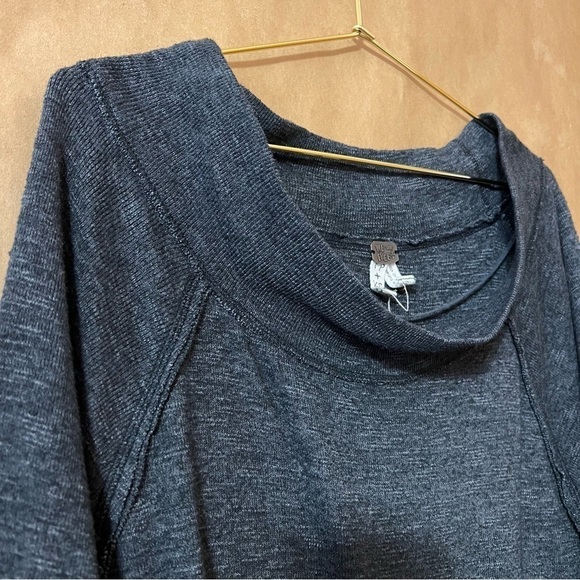 Free People | Palisades Thermal Off The Shoulder Pullover Tunic Top Size XS - Picture 5 of 11